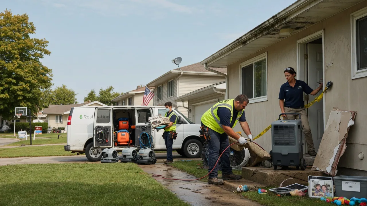 Water Damage Restoration in Milton, IA near me